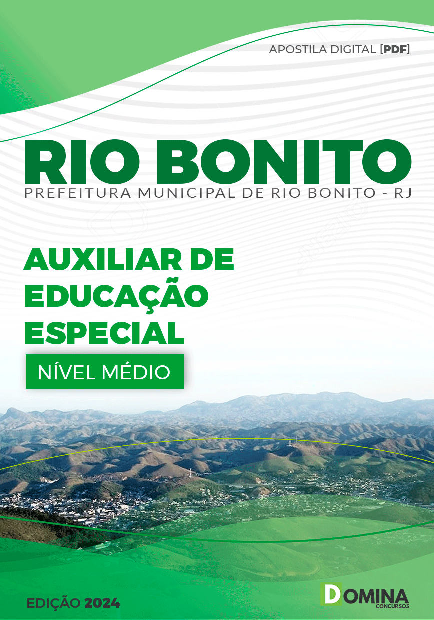 Apostila Pref Rio Bonito RJ 2024 Auxiliar Educação Especial