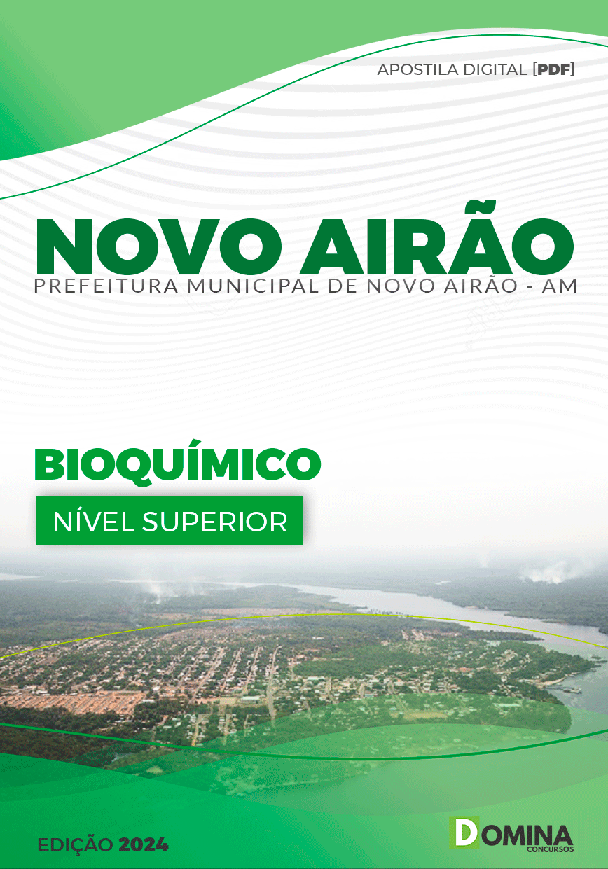Apostila Pref Novo Airão AM 2024 Bioquímico