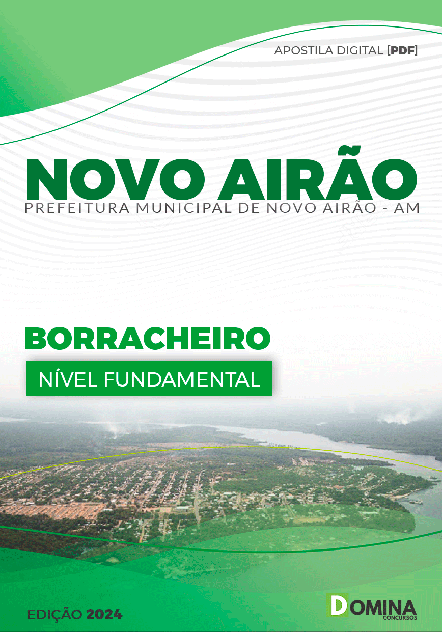 Apostila Pref Novo Airão AM 2024 Borracheiro