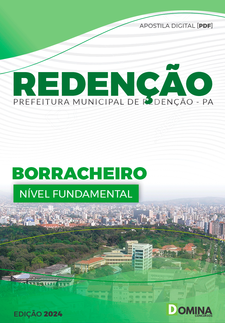 Apostila Pref Redenção PA 2024 Borracheiro