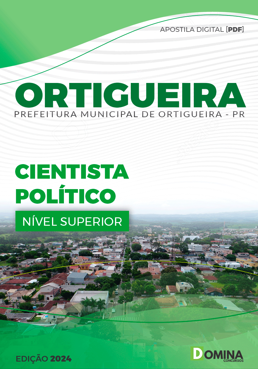 Apostila Pref Ortigueira PR 2024 Cientista Político