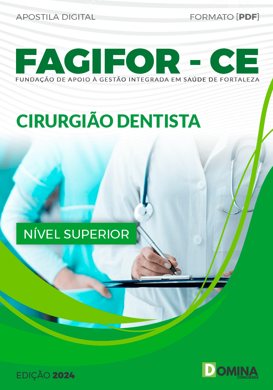 Apostila Concurso FAGIFOR CE 2024 Cirurgião Dentista