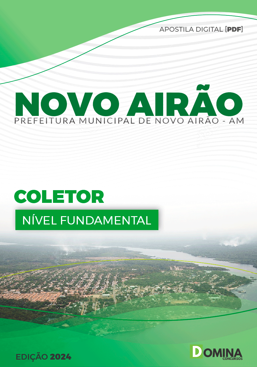 Apostila Pref Novo Airão AM 2024 Coletor
