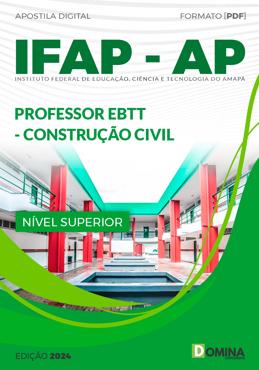Apostila IFAP AP 2024 Professor de Construção Civil