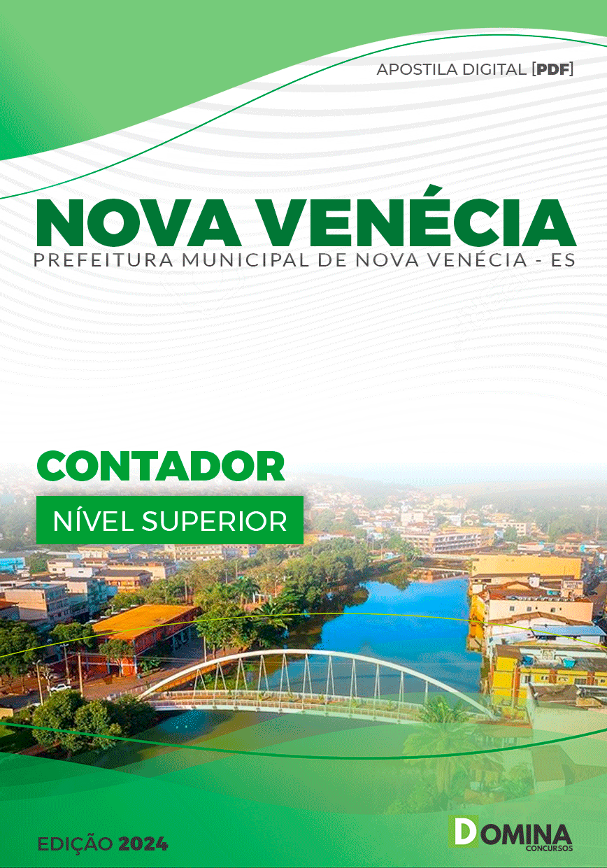 Apostila Pref Nova Venécia ES 2024 Contador