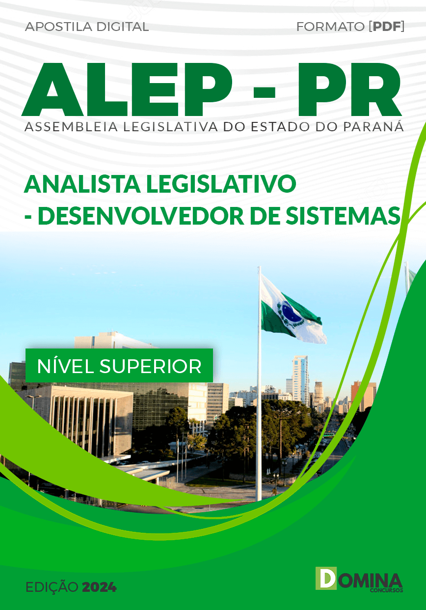 ALEP PR 2024 Analista Legislativo Desenvolvedor de Sistemas