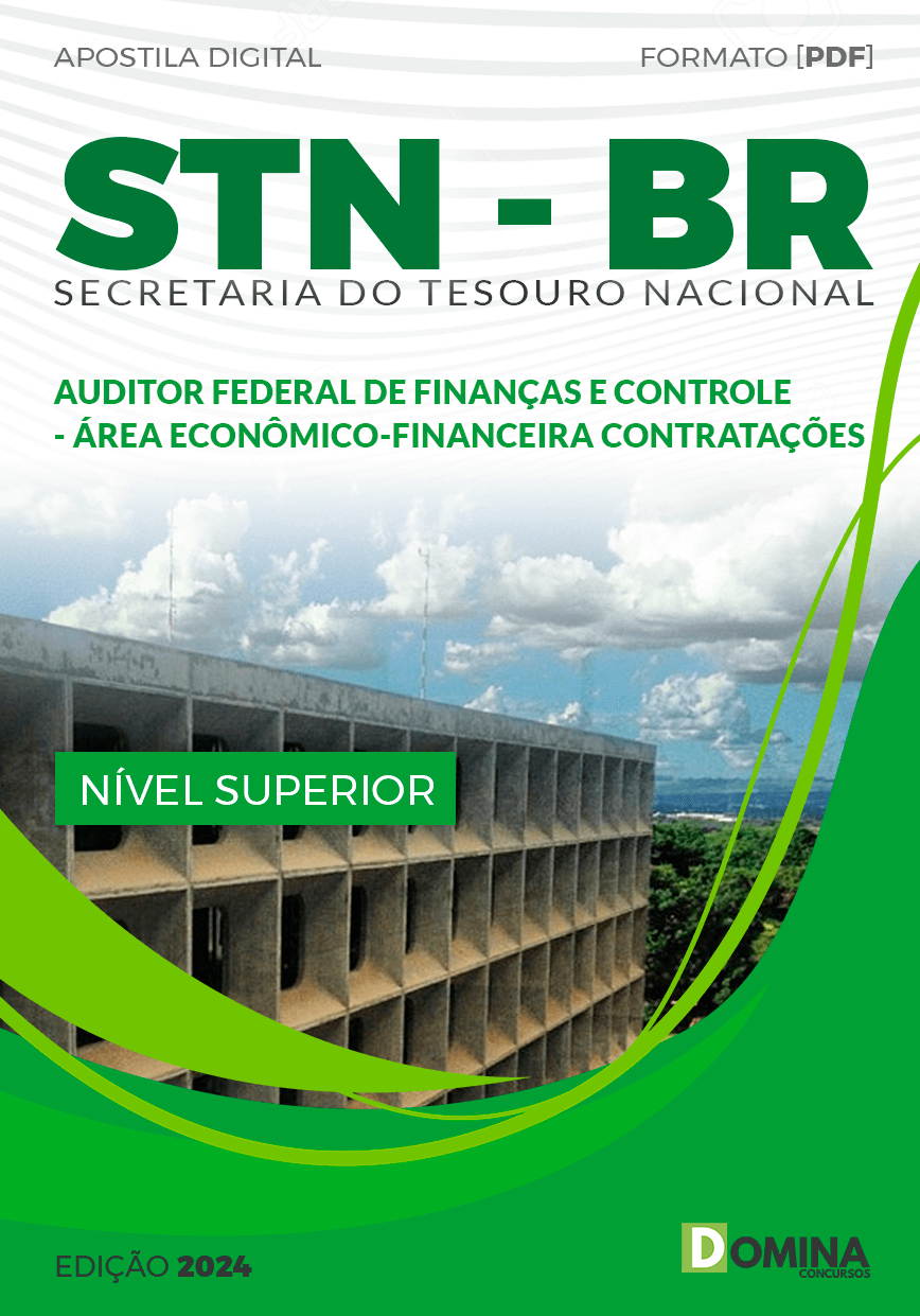 STN 2024 Auditor Federal Econômico Financeira Contratações