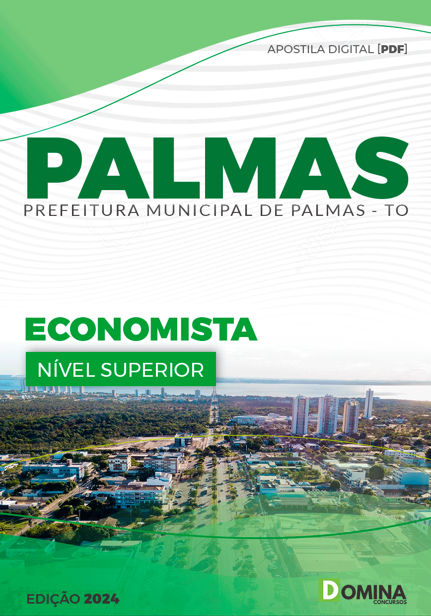 Apostila Pref Palmas TO 2024 Economista