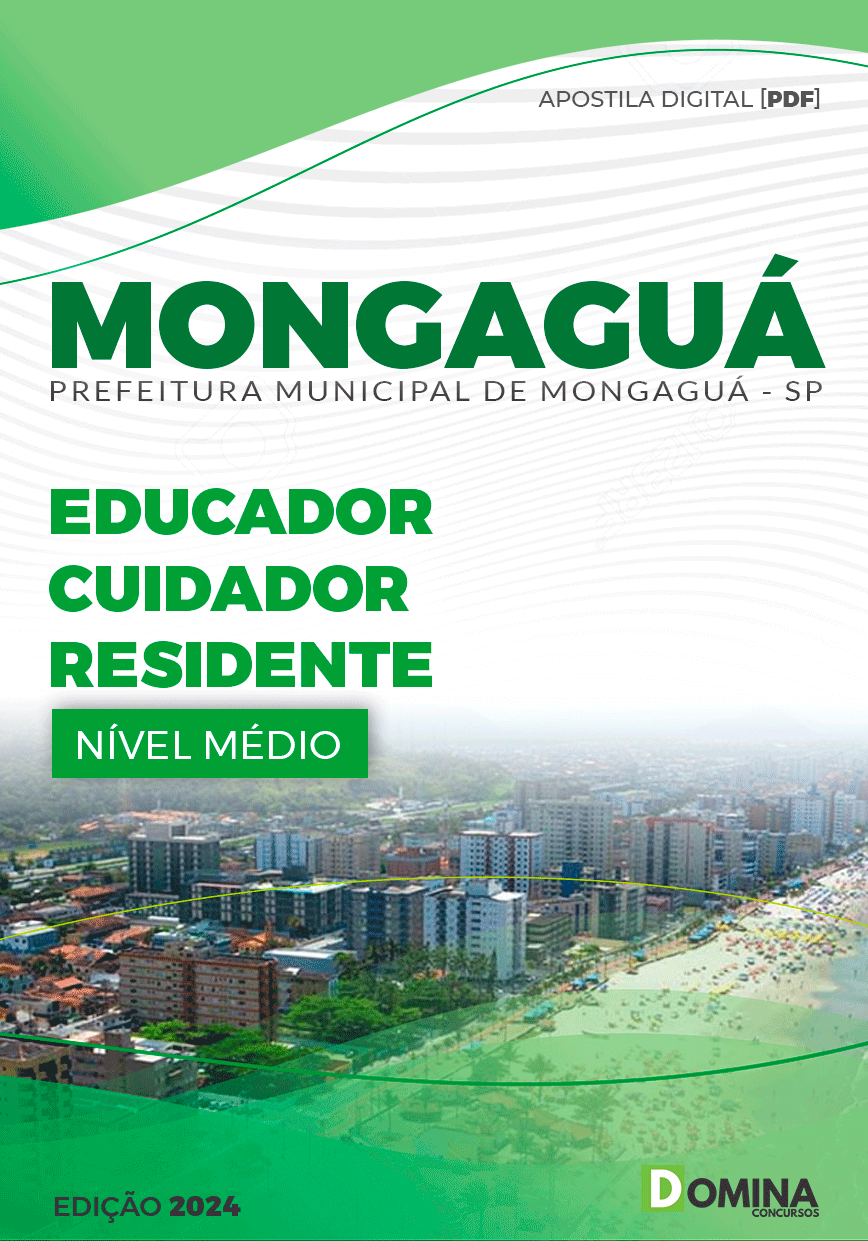 Apostila Pref Mongaguá SP 2024 Educador Cuidador Residente