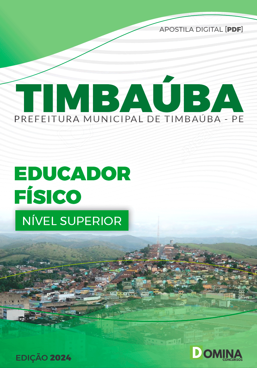 Apostila Pref Timbaúba PE 2024 Educador Físico