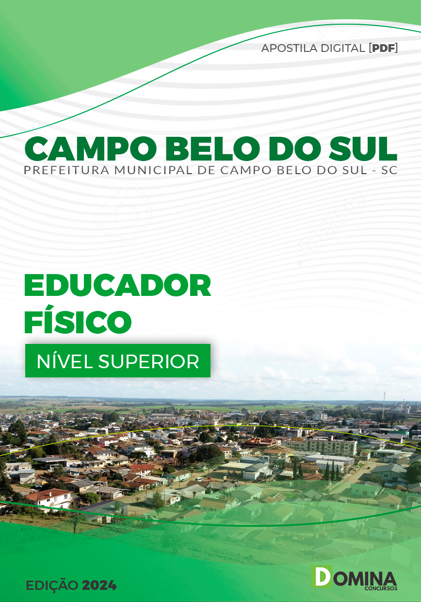 Pref Campo Belo do Sul SC 2024 Educador Físico