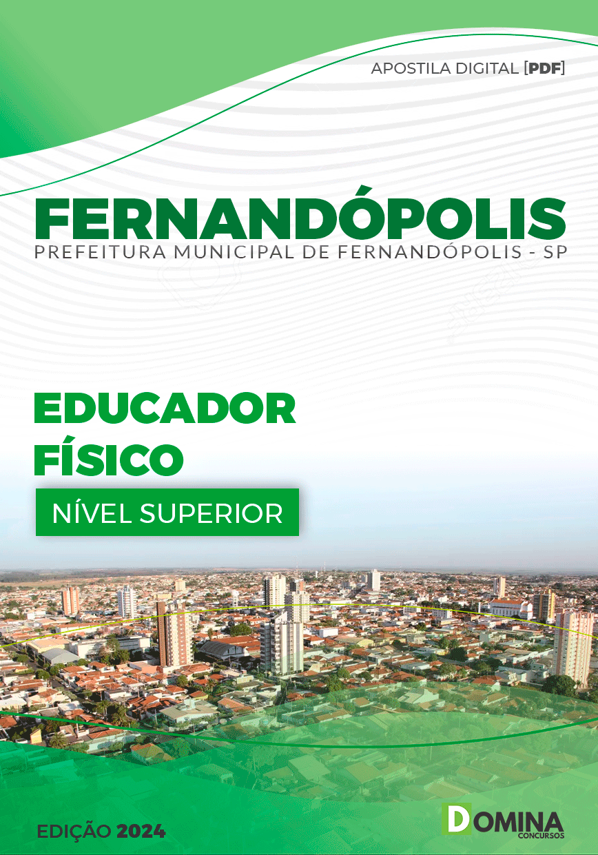 Apostila Pref Fernandópolis SP 2024 Educador Físico