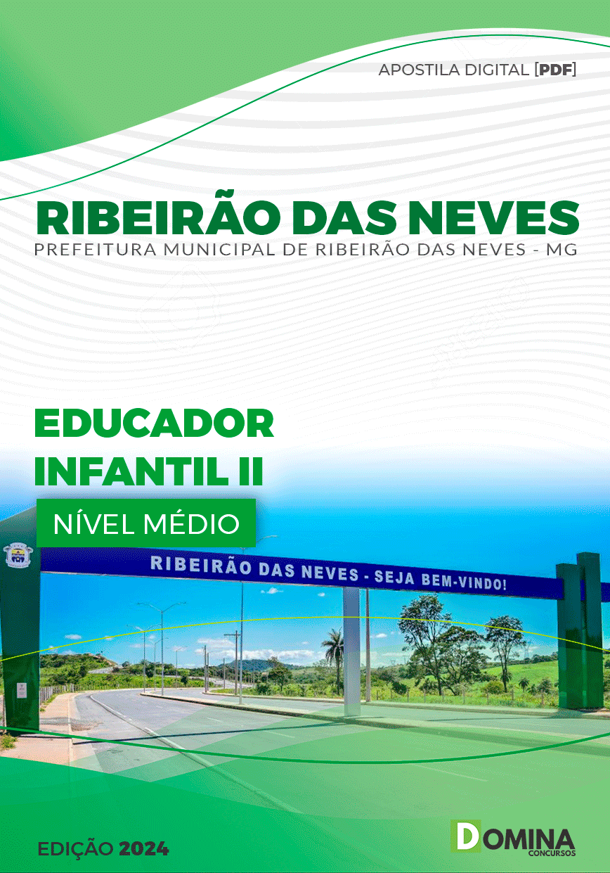Apostila Pref Ribeirão das Neves MG 2024 Educador Infantil