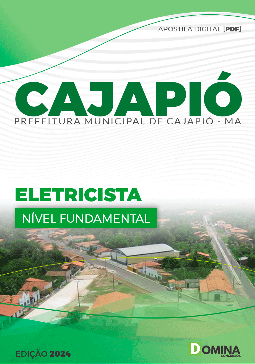 Apostila Pref Cajapió MA 2024 Eletricista
