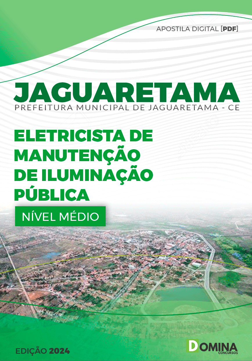 Apostila Pref Jaguaretama CE 2024 Eletricista Manutenção