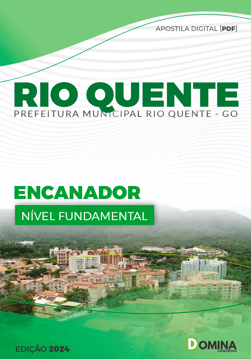 Apostila Pref Rio Quente GO 2024 Encanador