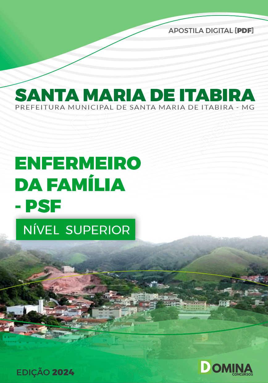 Pref Santa Maria Itabira MG 2024 Enfermeiro da Família PSF