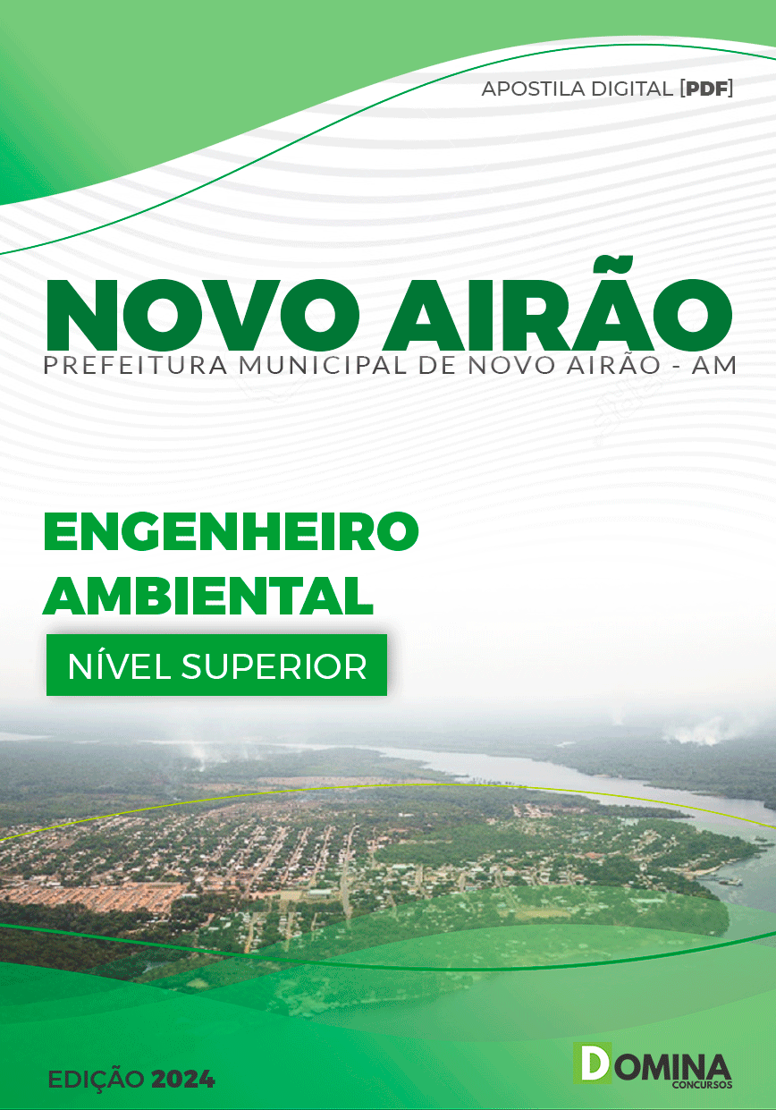 Apostila Pref Novo Airão AM 2024 Engenheiro Ambiental