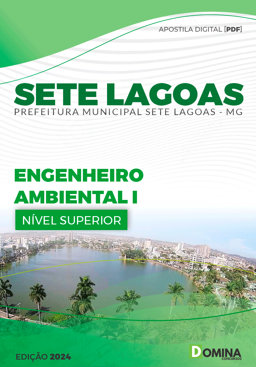 Apostila Pref Sete Lagoas MG 2024 Engenheiro Ambiental I