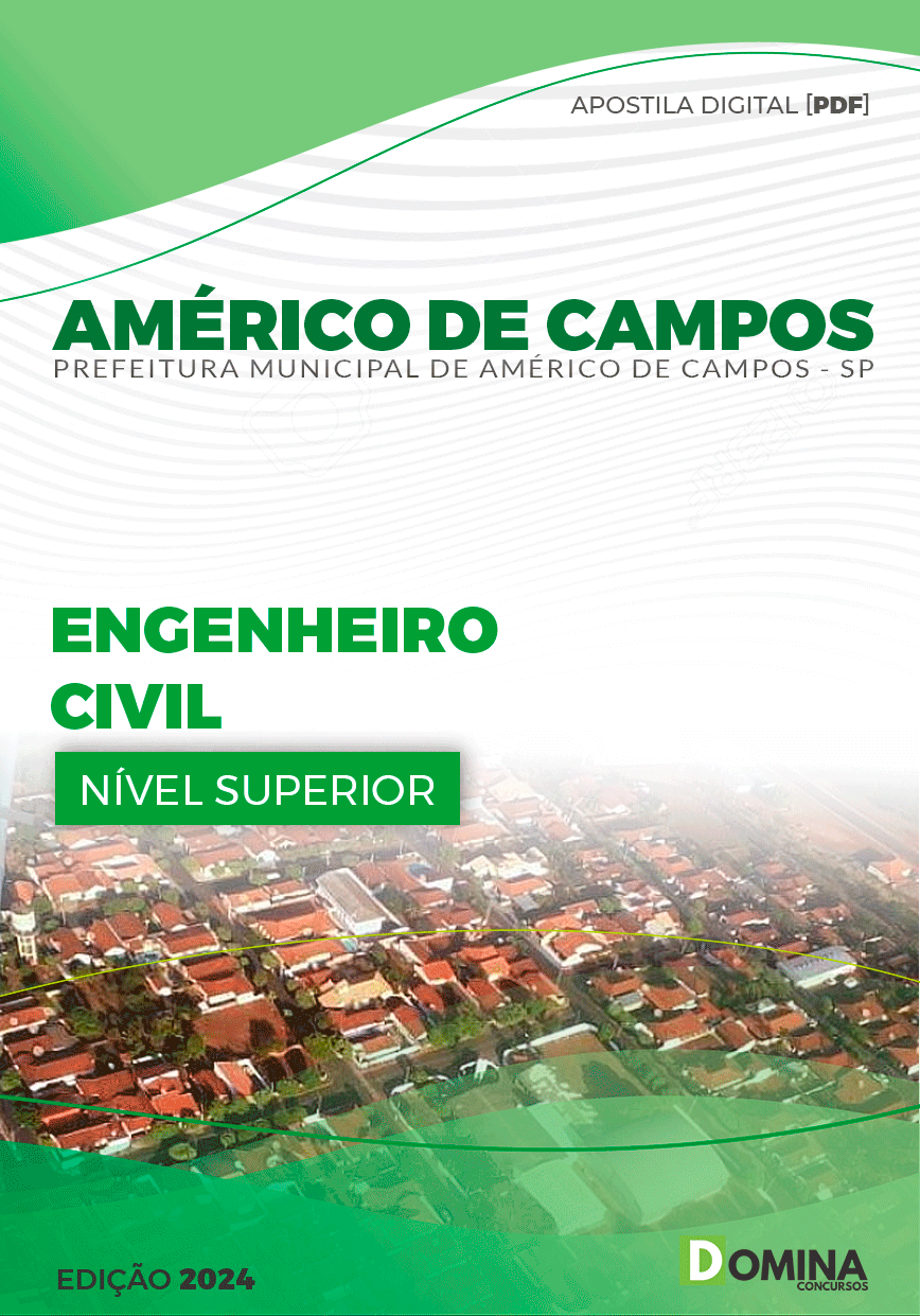 Pref Américo de Campos SP 2024 Engenheiro Civil