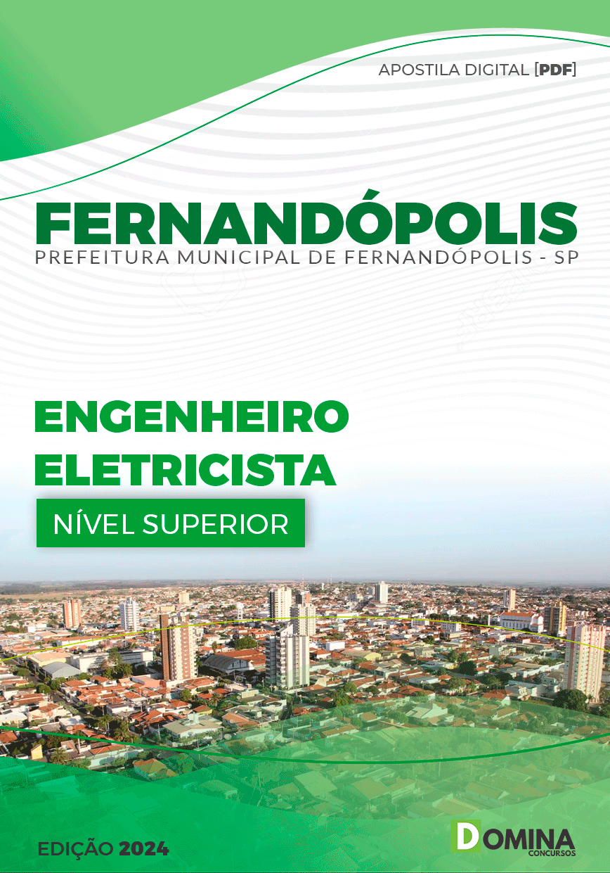 Apostila Pref Fernandópolis SP 2024 Engenheiro Eletricista