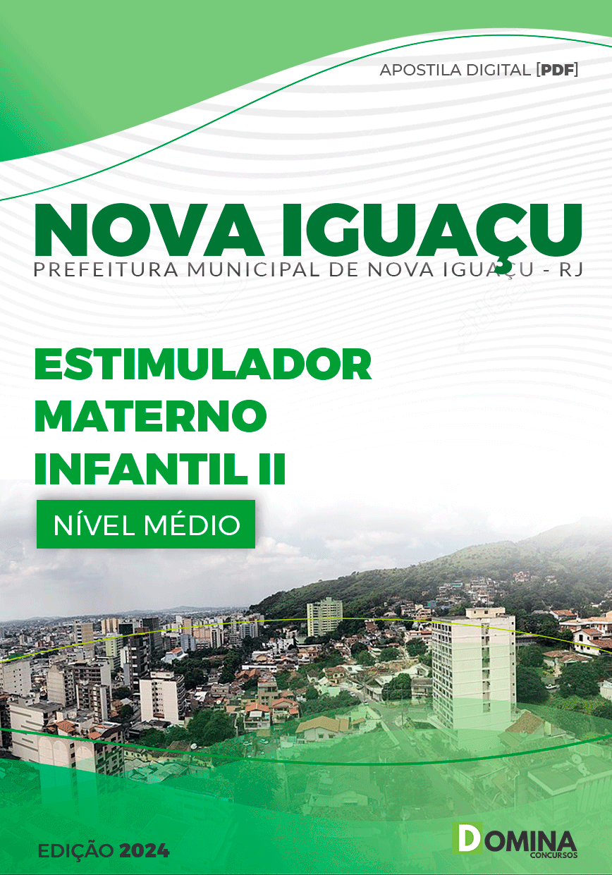 Apostila Pref Nova Iguaçu RJ 2024 Estimulador Materno Infantil
