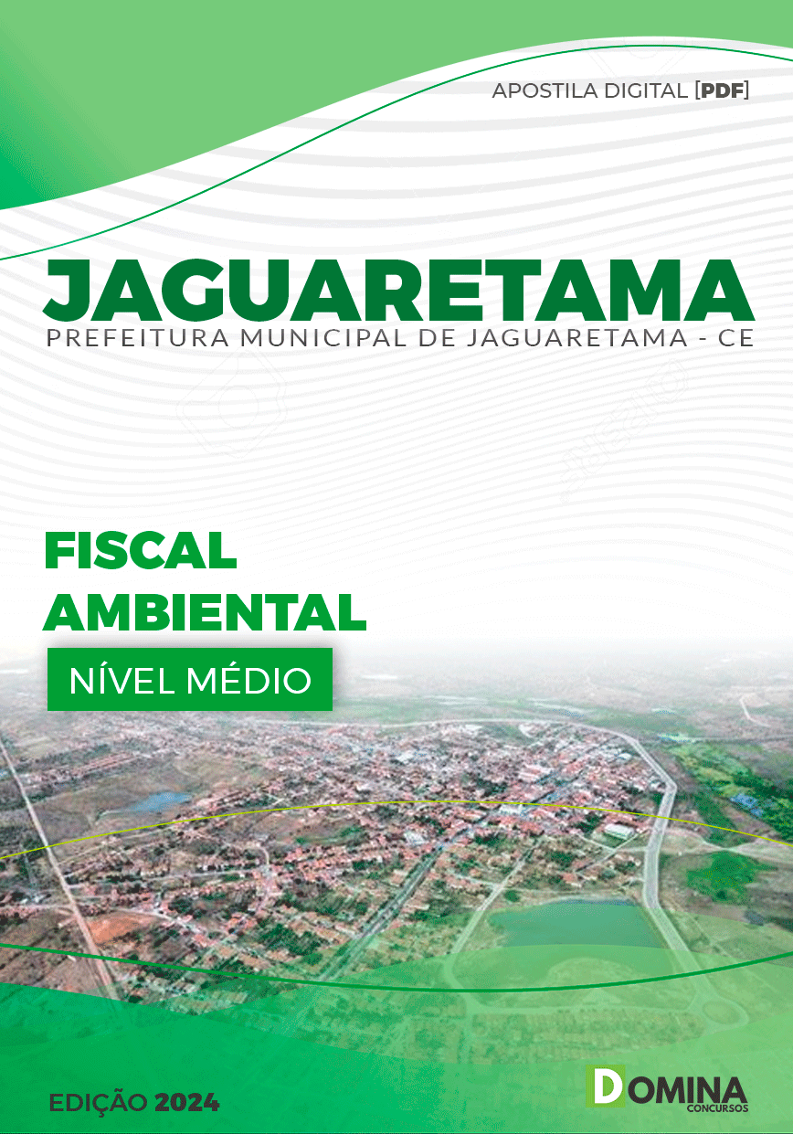 Apostila Pref Jaguaretama CE 2024 Fiscal Ambiental