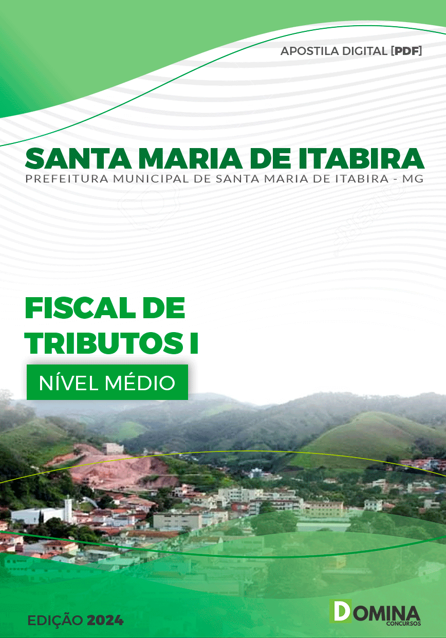 Apostila Pref Santa Maria Itabira MG 2024 Fiscal de Tributos