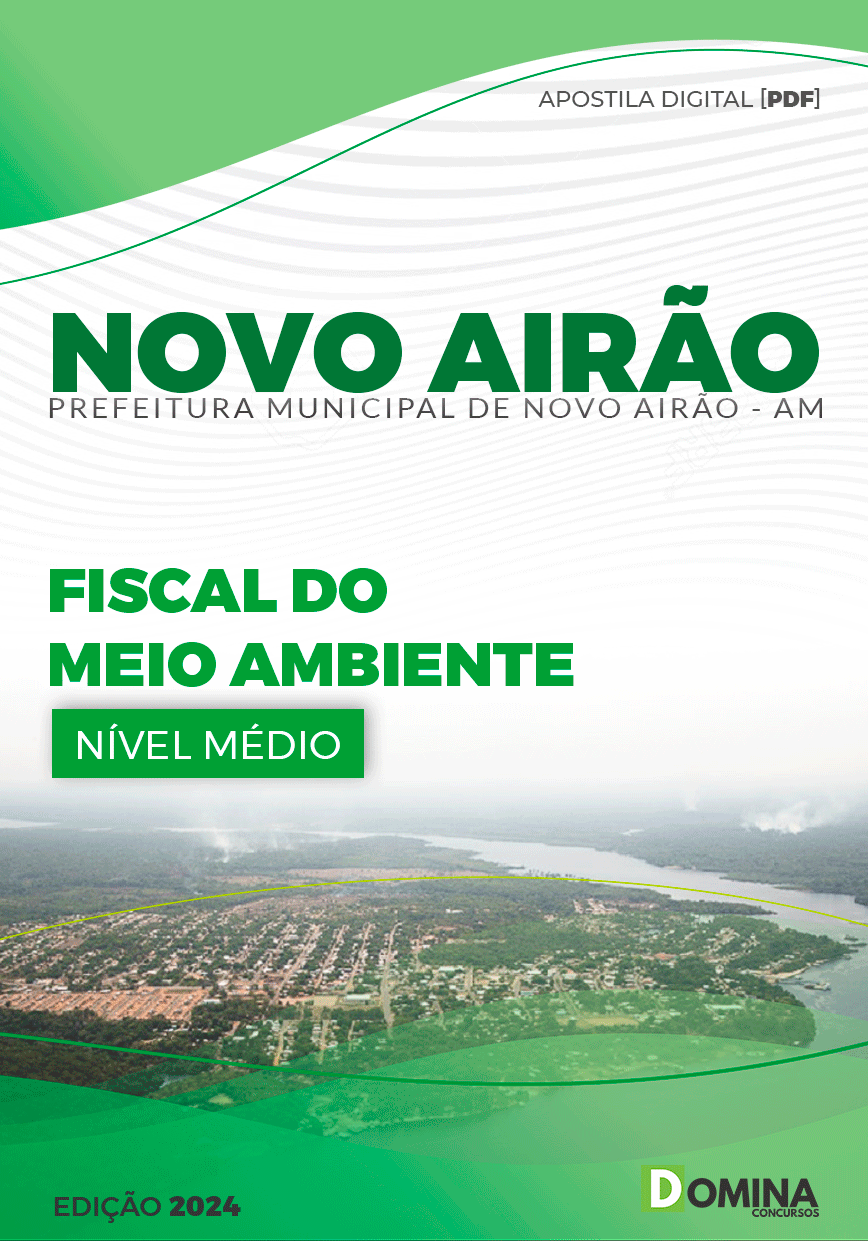 Apostila Pref Novo Airão AM 2024 Fiscal Meio Ambiente