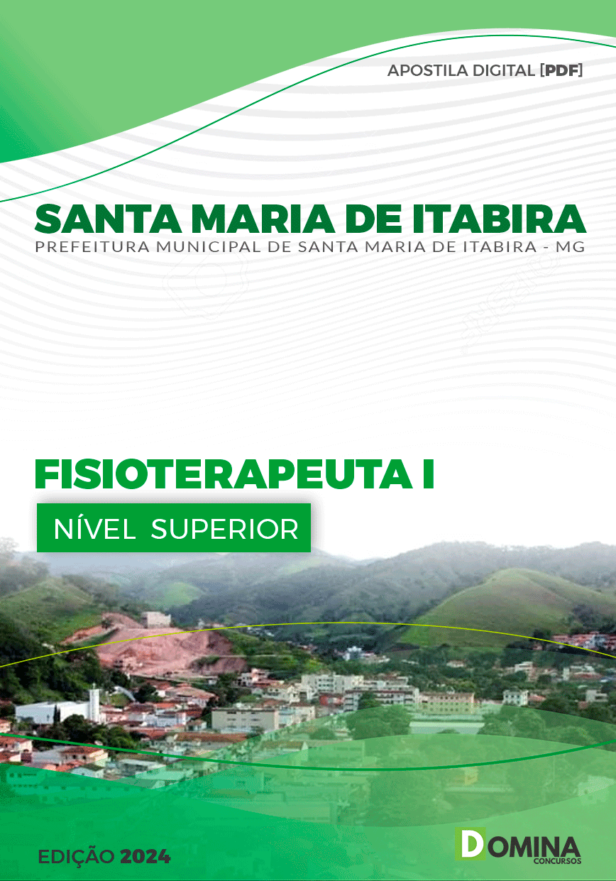 Apostila Pref Santa Maria Itabira MG 2024 Fisioterapeuta