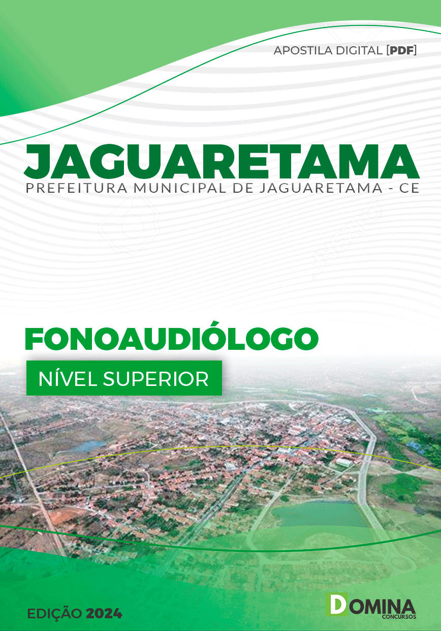 Apostila Pref Jaguaretama CE 2024 Fonoaudiólogo