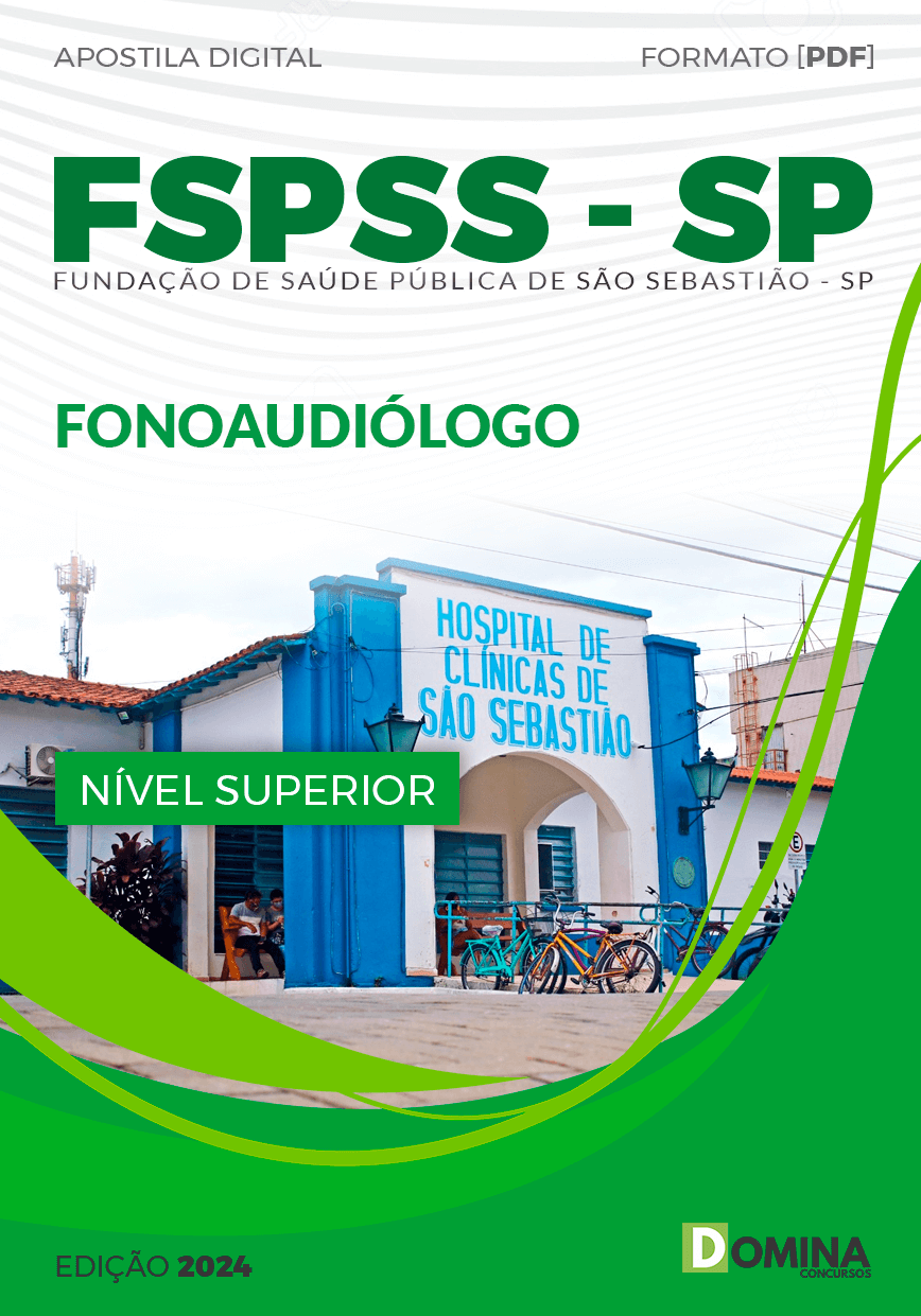 Apostila FSPSS SP 2024 Fonoaudiólogo