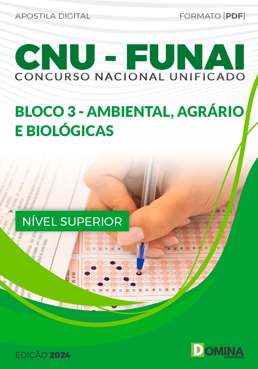 Apostila CNU Funai Bloco3 Ambiental Agrário Biológicas