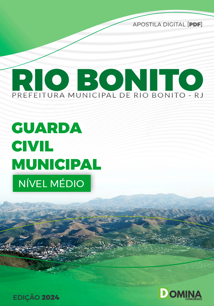 Apostila Pref Rio Bonito RJ 2024 Guarda Civil Municipal