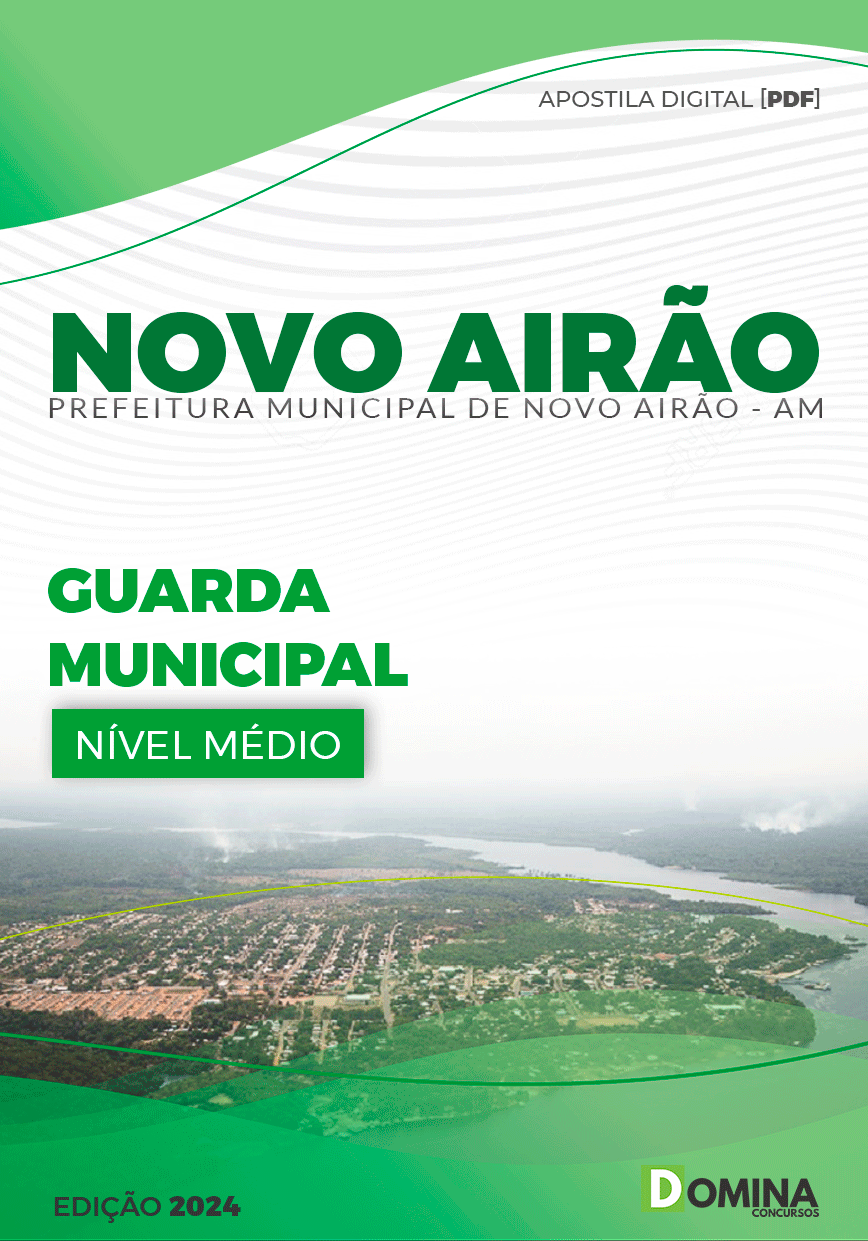 Apostila Pref Novo Airão AM 2024 Guarda Municipal