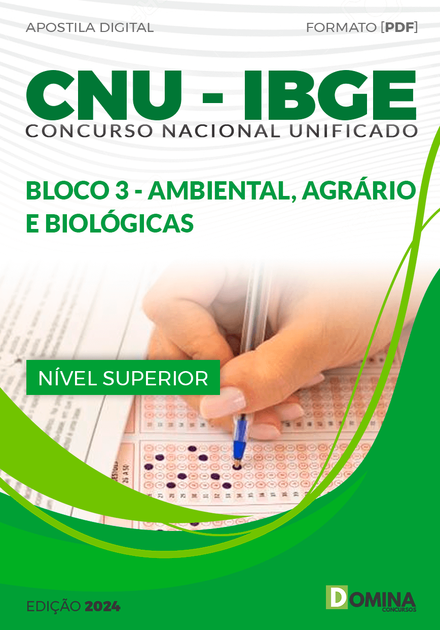 Apostila CNU IBGE Bloco3 Ambiental Agrário Biológicas