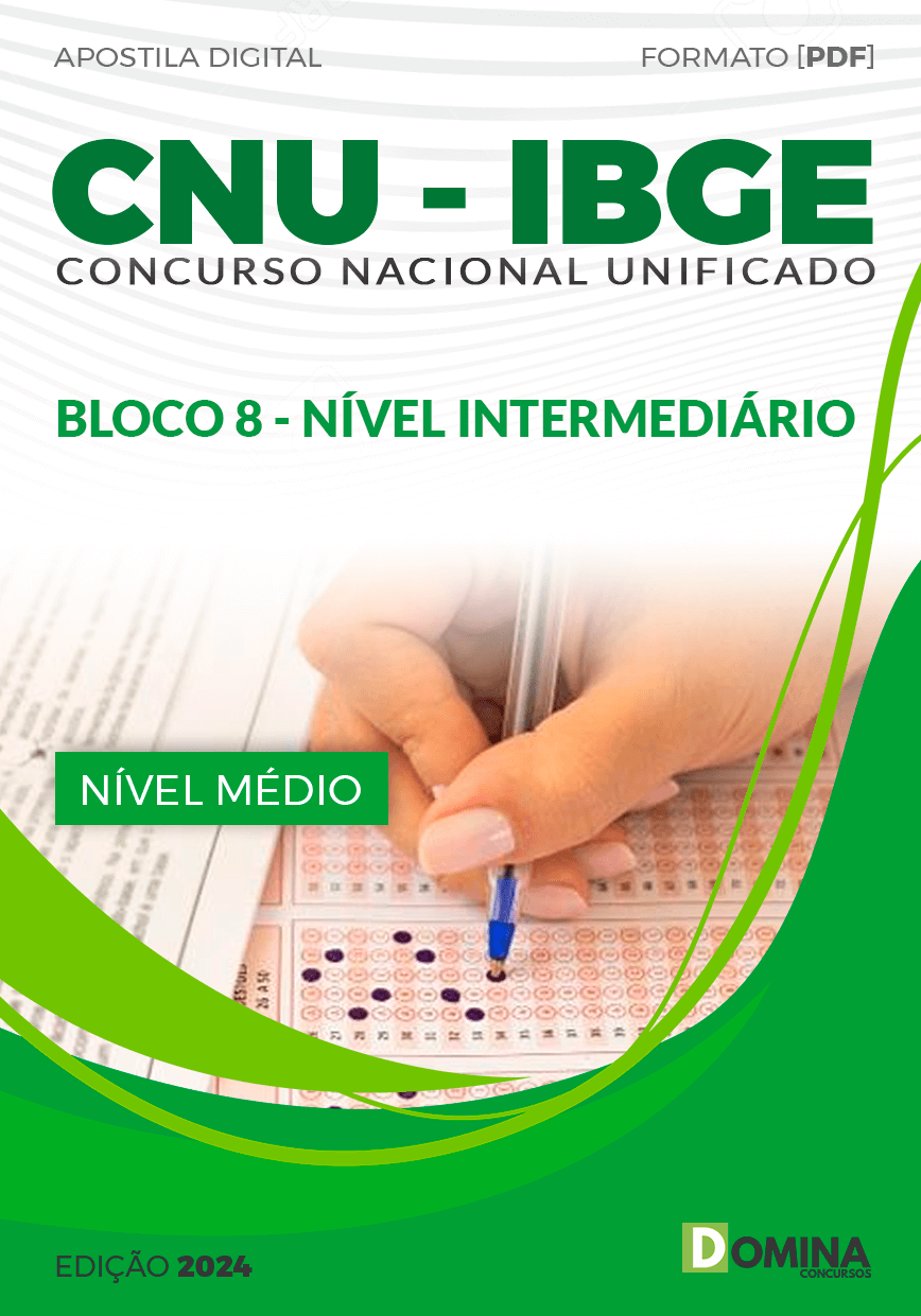 Apostila CNU 2024 IBGE BLOCO 8 Nível Intermediário