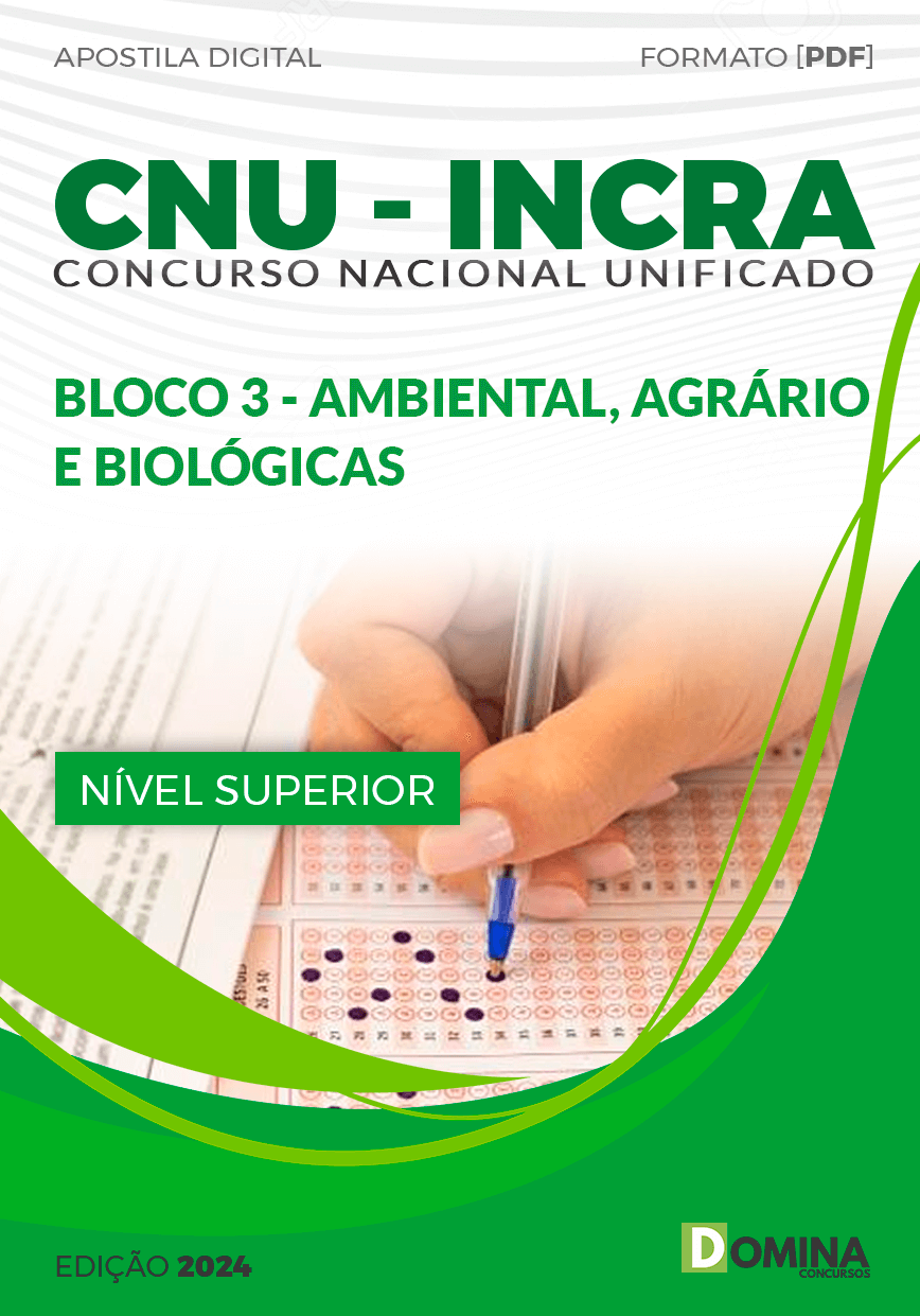 Apostila CNU INCRA Bloco3 Ambiental Agrário Biológicas