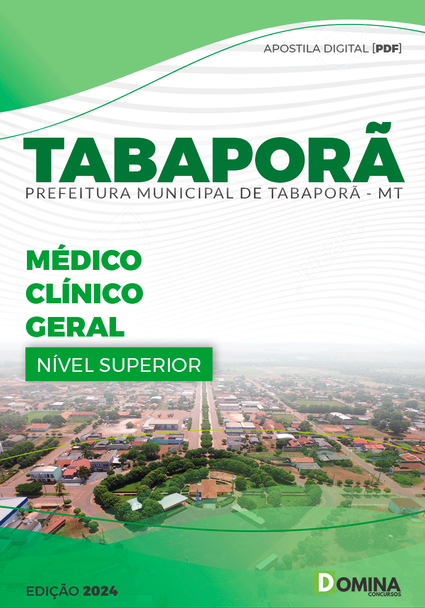 Apostila Pref Tabaporã MT 2024 Médico Clínico Geral