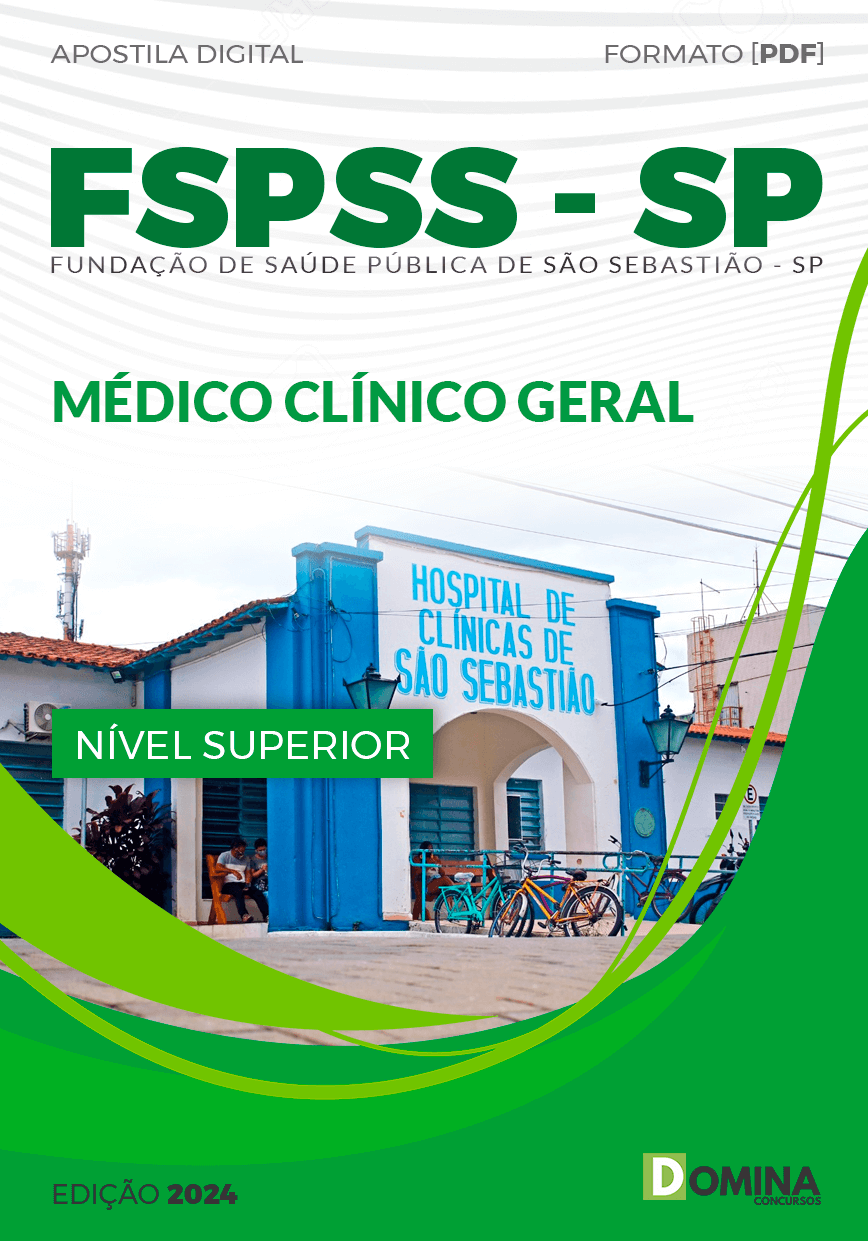 Apostila FSPSS SP 2024 Médico Clínico Geral