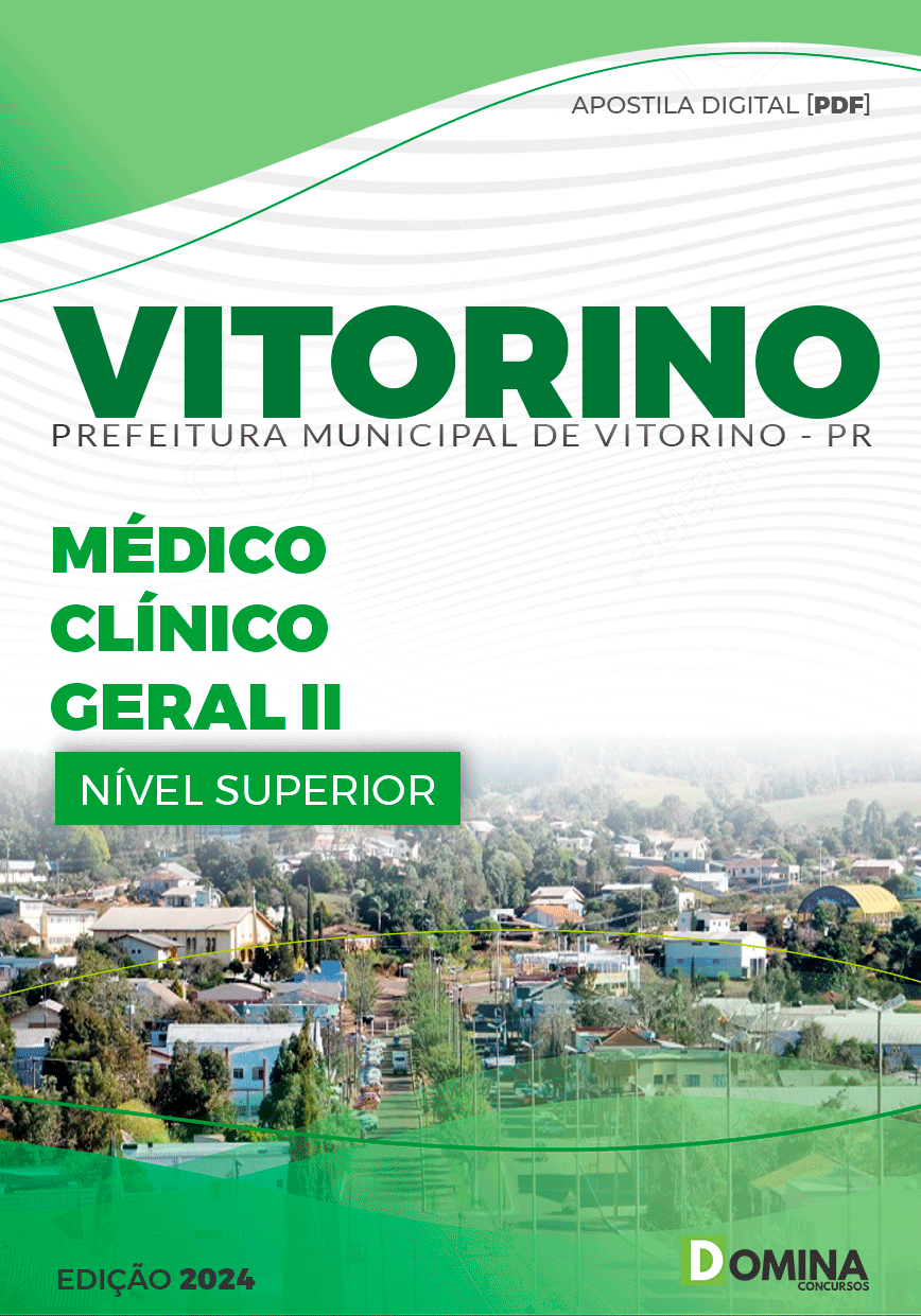 Apostila Pref Vitorino PR 2024 Médico Clínico Geral