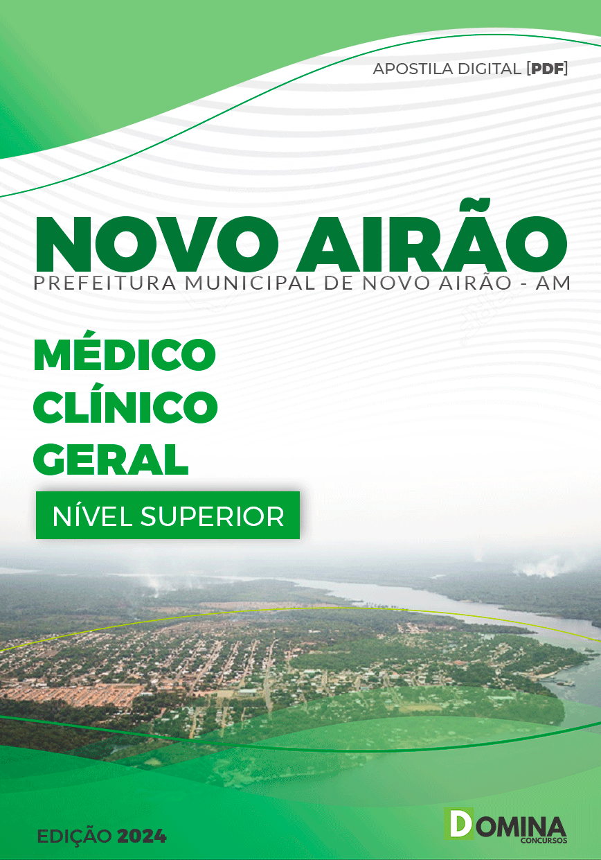Apostila Pref Novo Airão AM 2024 Médico Clínico Geral