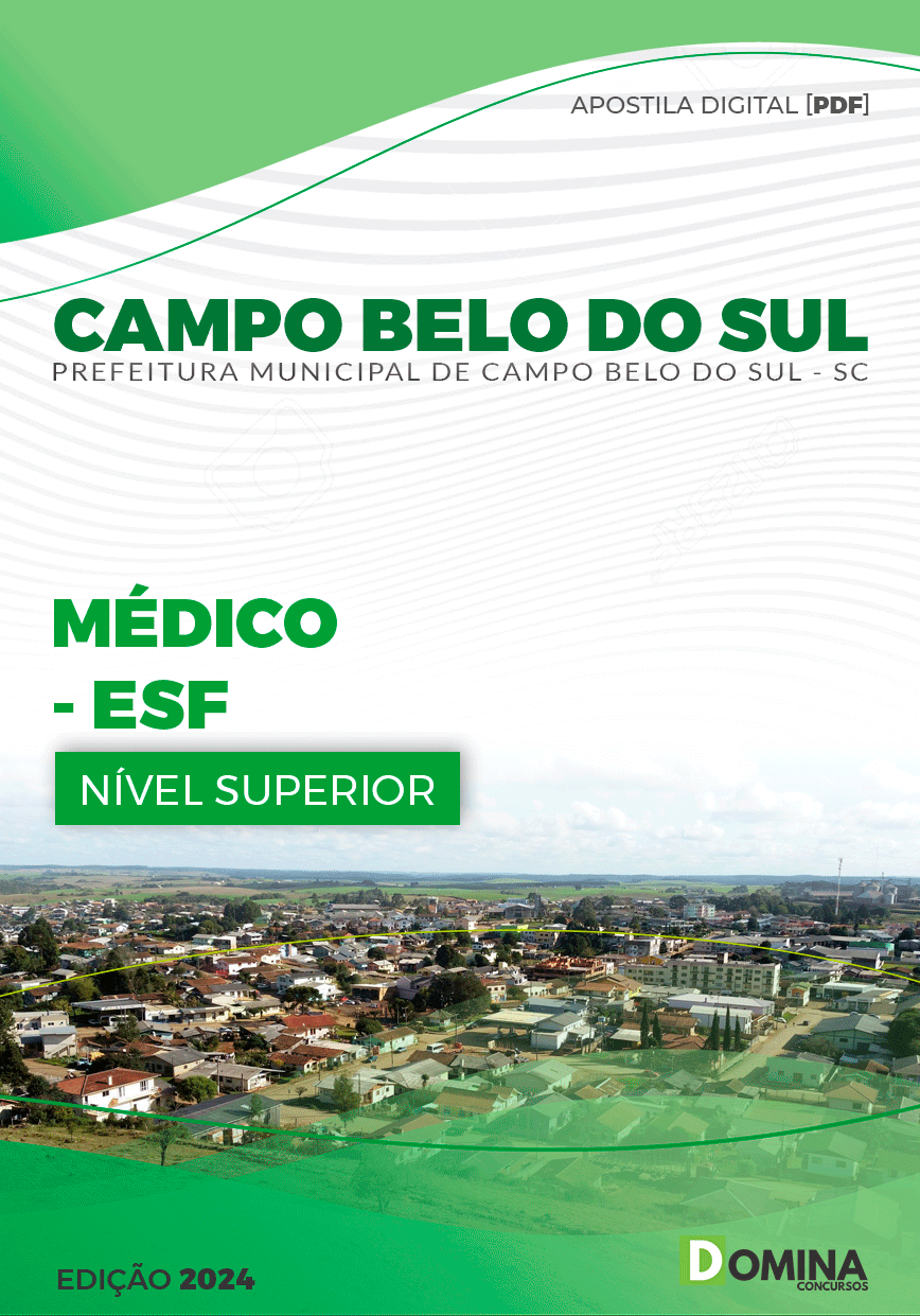 Pref Campo Belo do Sul SC 2024 Médico ESF