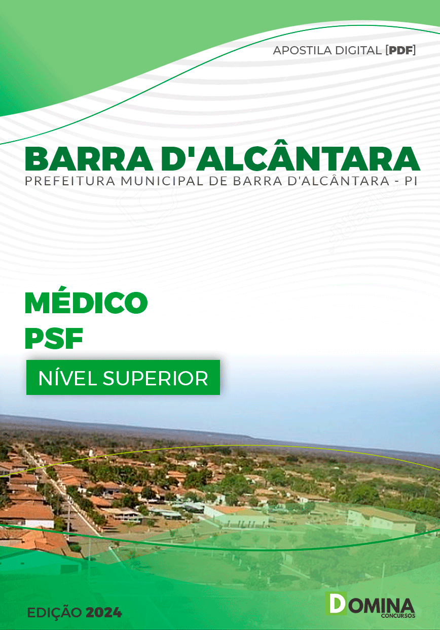 Apostila Pref Barra D'Alcântara PI 2024 Médico PSF