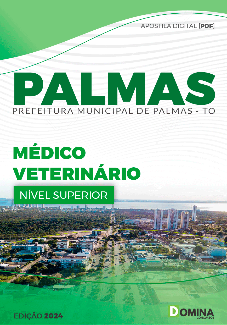 Apostila Pref Palmas TO 2024 Médico Veterinário