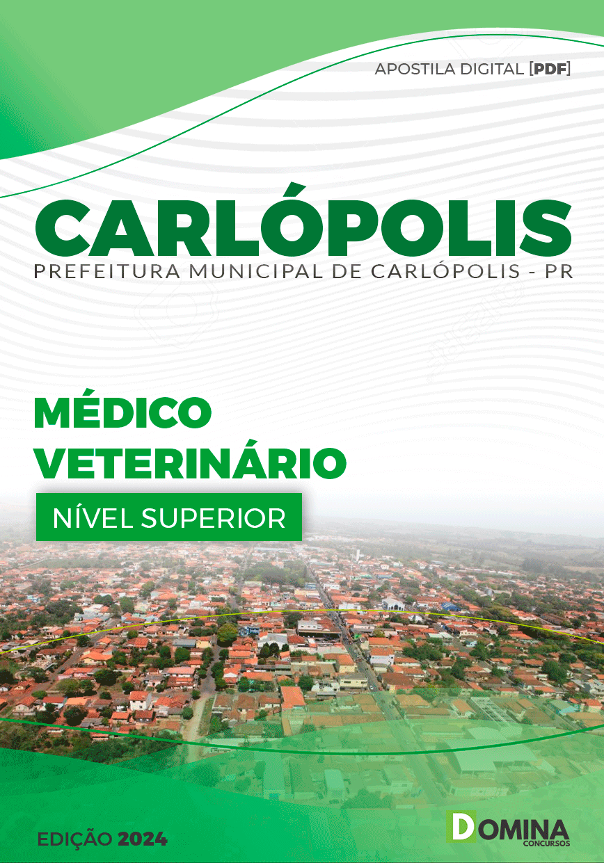 Apostila Pref Carlópolis PR 2024 Médico Veterinário
