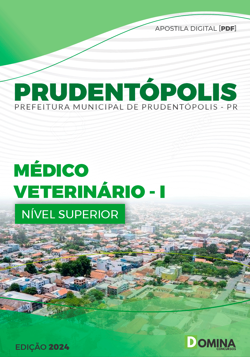 Apostila Pref Prudentópolis PR 2024 Médico Veterinário I