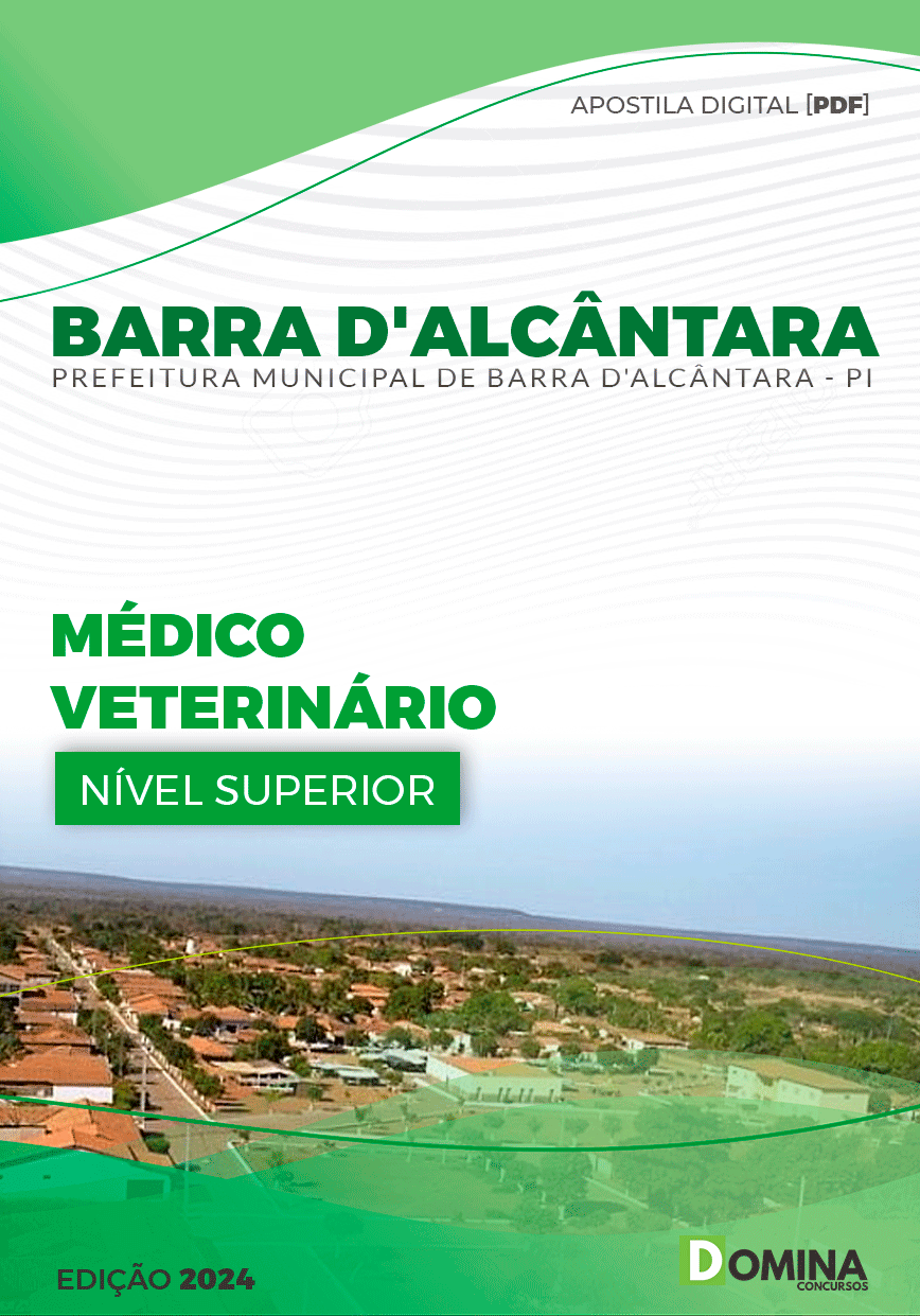 Apostila Pref Barra D'Alcântara PI 2024 Médico Veterinário