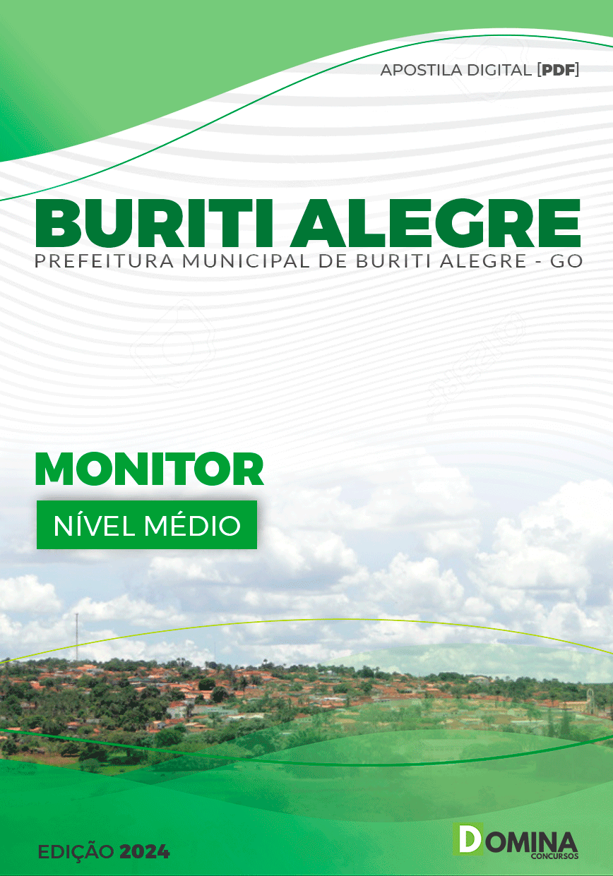 Apostila Pref Buriti Alegre GO 2024 Monitor