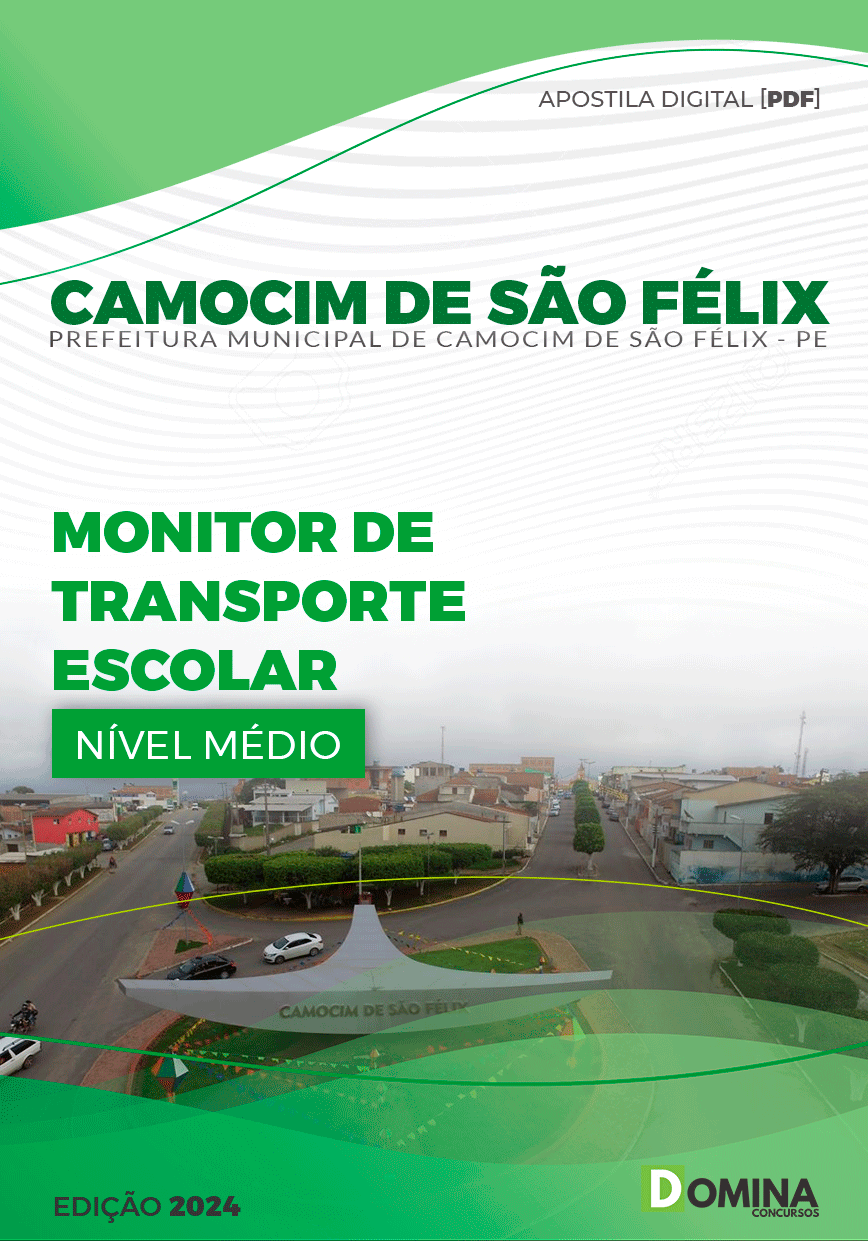 Pref Camocim São Félix PE 2024 Monitor de Transporte Escolar